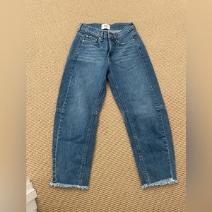 Urban outfitters cropped taper jeans